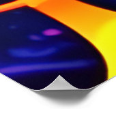 カラー鮮やかスプラッシュ ポスター (角)