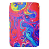 カラー鮮やかブラストパターン バスマット (正面縦)