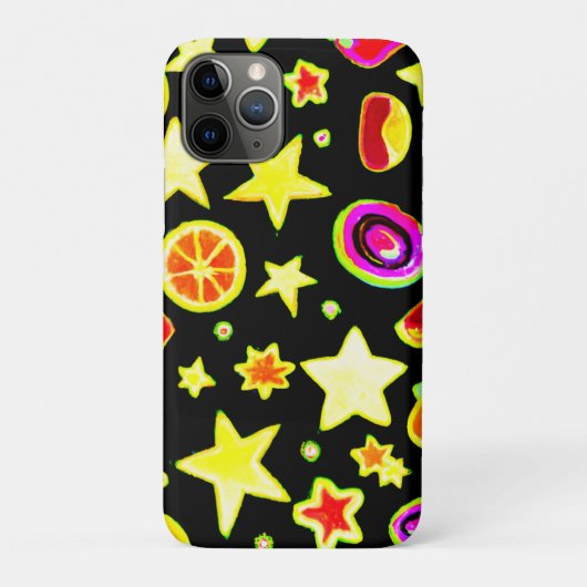 カラー鮮やか爆発フルーツスターパターン Case-Mate iPhoneケース (裏)