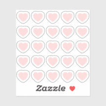 カラー25の小さなハート図形を選択