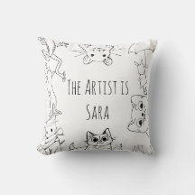 カラー&カドル動物枕