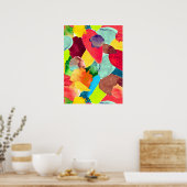 カラー クラッシュ 5 ポスター (キッチン)