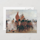 カラー:スコットガードの前進 ポストカード (正面/裏面)