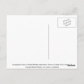 カラー・トロッピング ダイヤモンド・ジュビリーのポストカード ポストカード (裏面)