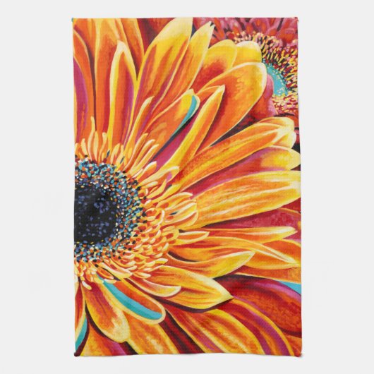 カラー・バーストII キッチンタオル (縦)