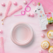 カラー ピンク ローズゴールド おしゃれな テンプレート モダン ペーパーボウル (パーティー)