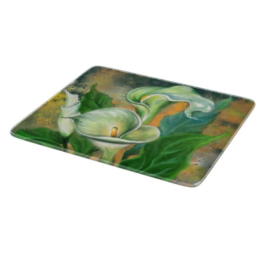 カラー リリー カッティングボード (角)