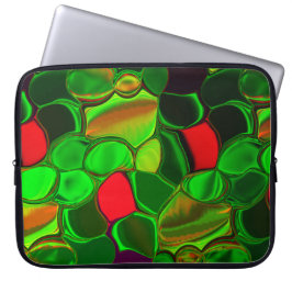 カラー、円、丸みを帯びたシェイプ ラップトップスリーブ