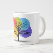 カラーBLOBツリー ジャンボコーヒーマグカップ (正面右)