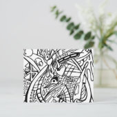 カラーBW2カラーマイラインの追加 ポストカード (スタンド正面)