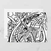 カラーBW2カラーマイラインの追加 ポストカード (正面/裏面)