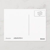 カラーBW2カラーマイラインの追加 ポストカード (裏面)