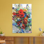 カラーIIのスプラッシュ キャンバスプリント (インサイチュ (リビング))