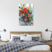 カラーIIのスプラッシュ キャンバスプリント (インサイチュ (寝室))