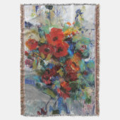 カラーIIのスプラッシュ スローブランケット (正面縦)