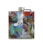 カラーIIのスプラッシュ フラスク (裏面)