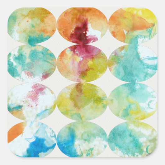 カラーIIのマージ スクエアシール (正面)