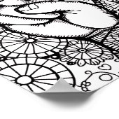 カラーitピースプリント、バリューポスター紙(マット) ポスター (角)