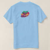 カラーTシャツの夢 Tシャツ (デザイン裏面)