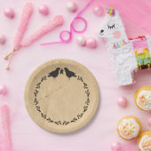 カラ初期のスサークル紙プレート ペーパープレート (パーティー)