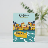 カラ・フィゲラ、マヨルカ、スペイン ポストカード (スタンド正面)