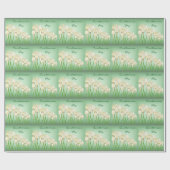 カラ・リリー(白) ラッピングペーパー (フラット)