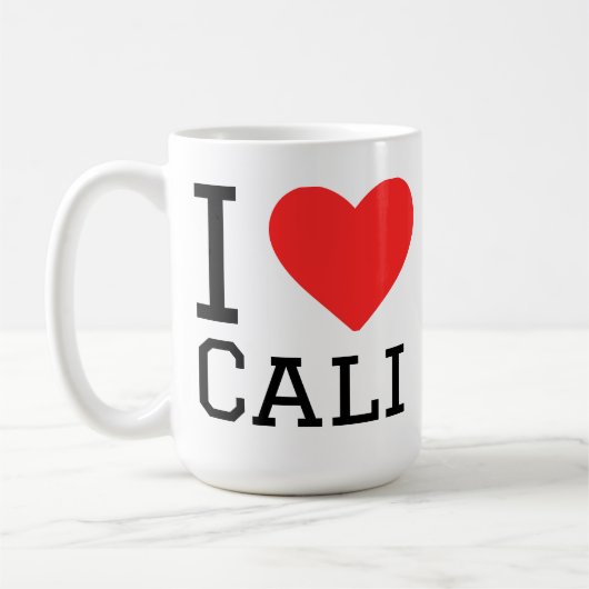 カリが好き コーヒーマグカップ (左)