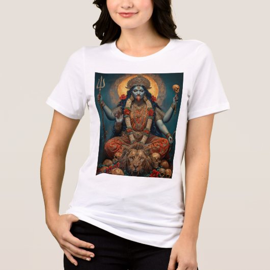 カリに導かれるがままに トライブレンドTシャツ (正面)