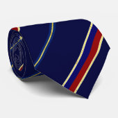 カリアリのストライプな旗 ネクタイ (ロール)