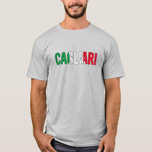 カリアリイタリア Tシャツ (正面)