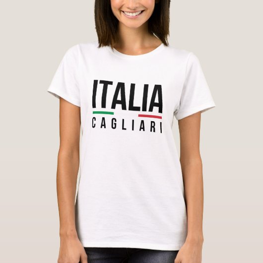 カリアリ イタリア Tシャツ (正面)