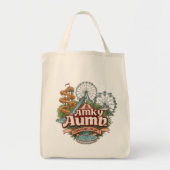 カリアンアミューズメントパークウォーターウェーブトートバッグ トートバッグ (正面)