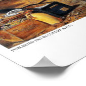 カリア&イヴのリトグラフ:森の中でのキャンプ ポスター (角)