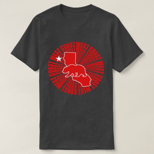 カリウエストコーストラブ Tシャツ (デザイン正面)