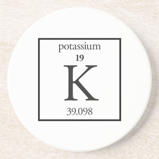 カリウム コースター (正面)