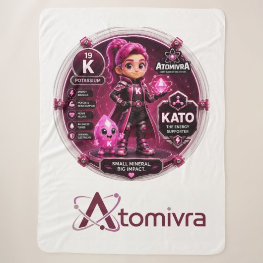 カリウム  ATOMIVRA シェルパブランケット (正面)