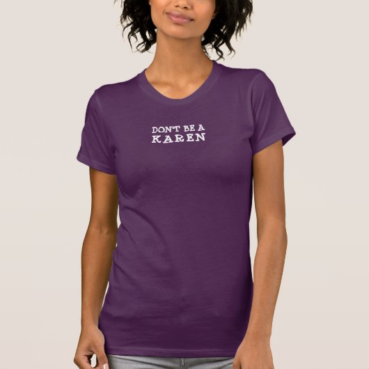 カリエンにならないでね 面白い Tシャツ (正面)