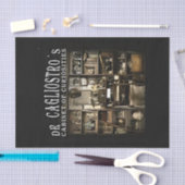 カリオストロ博士の骨董品のキャビネット 薄葉紙 (クラフト)