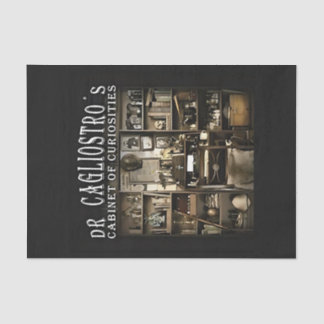 カリオストロ博士の骨董品のキャビネット 薄葉紙