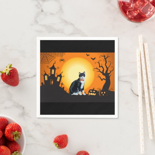 カリオペのハロウィーン スタンダードカクテルナプキン (インサイチュ)