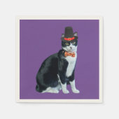 カリオペの巡礼帽 スタンダードカクテルナプキン (正面)