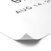 カリオペリトルかわいこちゃんクレメンチンベビーシャワー ポスター (角)