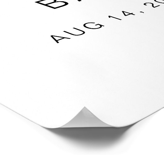 カリオペリトルかわいこちゃんクレメンチンベビーシャワー ポスター (角)