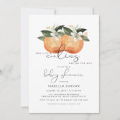 カリオペ ツインオレンジ赤ちゃん歓迎会 招待状 (正面)