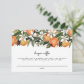 カリオペ – 水色ミカンオムツラッフルチケット 招待状 (スタンド正面)