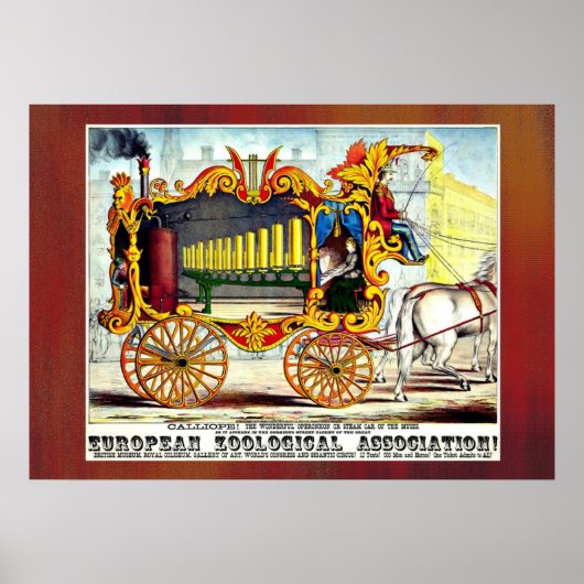 カリオペ!1874広告年のポスター ポスター (正面)