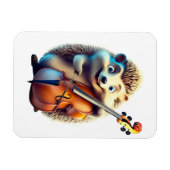 カリカチュア、キャラクターイラスト  音楽  マグネット (横)