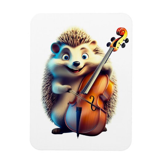 カリカチュア、キャラクターイラスト  音楽  マグネット (縦)