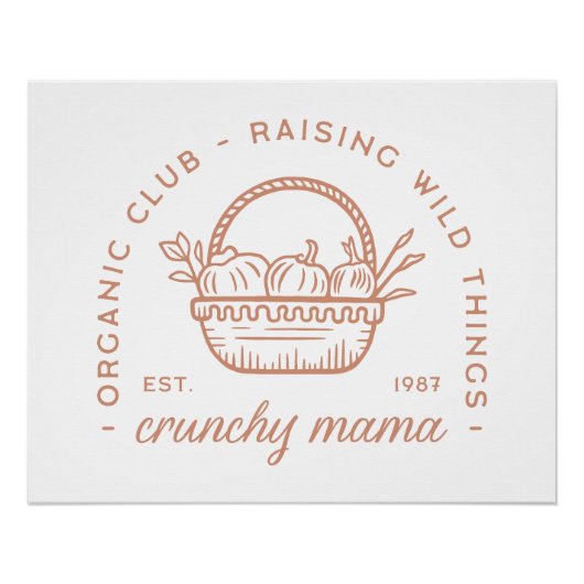 カリカリのオーガニック母のホームステッド古妻の美学 ポスター (正面)