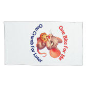 カリカリのクッキーを使ったかわいい漫画のマウス 枕カバー (裏面-右)